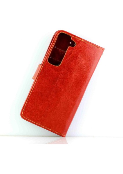 Samsung Galaxy S22 5g Kickstand Manyetik Kapatma Kartı Pu Için Flip Case (Yurt Dışından) modelleri