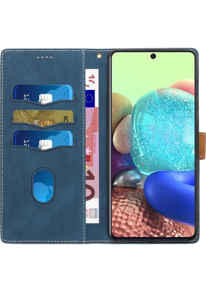 Samsung Galaxy A71 5g Için Cüzdan Durumda Çizilmeye Dayanıklı Bilek Kayışı Kartı (Yurt Dışından) modelleri