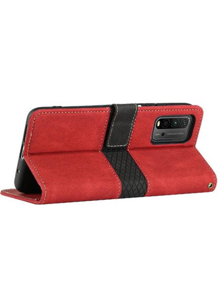 Xiaomi Redmi 9 Için Cüzdan Durumda Güç Kickstand Çizilmeye Dayanıklı Kart Yuvası (Yurt Dışından) indirimleri