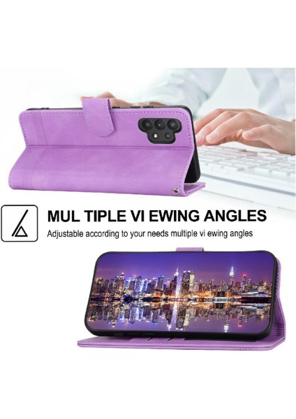 Samsung Galaxy A32 4g Bileklik Premium Kart Yuvaları Manyetik Için Flip Case (Yurt Dışından) fırsatları
