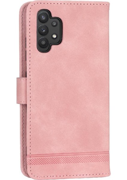 Samsung Galaxy A32 4g Bileklik Premium Kart Yuvaları Manyetik Için Flip Case (Yurt Dışından) modelleri
