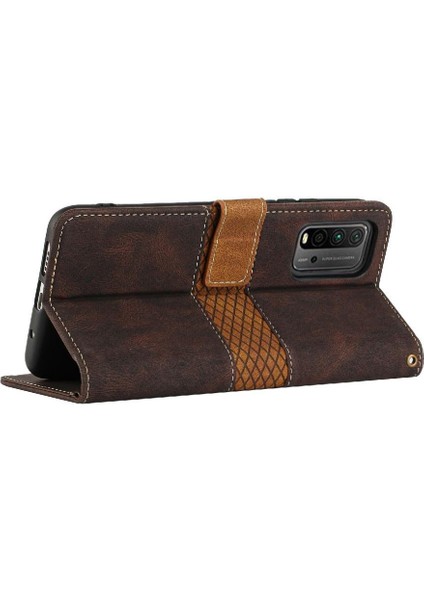 Xiaomi Redmi 9 Için Cüzdan Durumda Güç Kickstand Çizilmeye Dayanıklı Kart Yuvası (Yurt Dışından) indirimleri