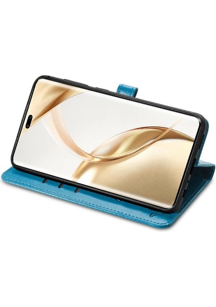 Onur Için Flip Case 200 Pro Kısa Kayış Deri Kılıf Darbeye Karikatür (Yurt Dışından)