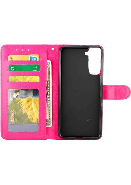 Samsung Galaxy S21 Artı Pu Deri Kart Tutucu Manyetik Için Flip Case (Yurt Dışından) fiyatları
