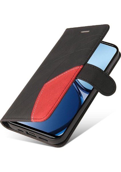 Realme C63 Kickstand Koruyucu Kart Yuvası Standı ile Flip Case (Yurt Dışından)