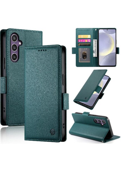 Samsung Galaxy S24 Artı Flip Iş Cüzdan Günlük Kullanım Kartı Için Flip Case (Yurt Dışından)