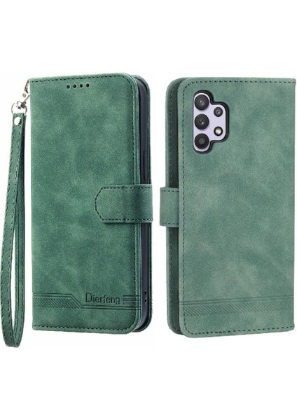 Samsung Galaxy A32 5g Manyetik Kapatma Premium Bileklik Için Flip Case (Yurt Dışından) fırsatları
