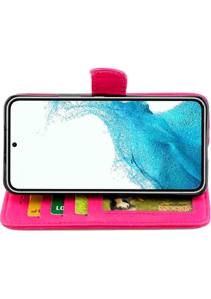 Samsung Galaxy S22 5g Kickstand Manyetik Kapatma Kartı Pu Için Flip Case (Yurt Dışından) fiyatları