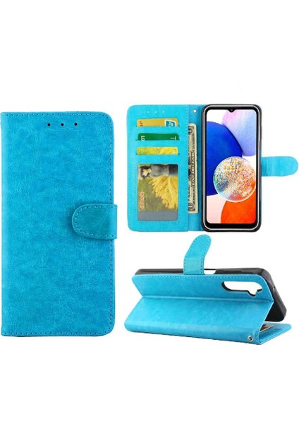 Samsung Galaxy A14 5g Manyetik Kapatma Darbeye Kickstand Için Flip Case (Yurt Dışından)