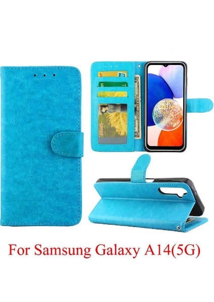 Samsung Galaxy A14 5g Manyetik Kapatma Darbeye Kickstand Için Flip Case (Yurt Dışından)