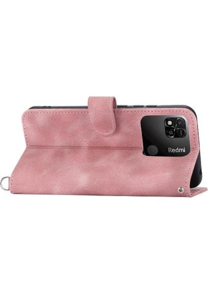 Xiaomi Redmi 10A Bileklik Çoklu Kredi Kartı Yuvaları Için Flip Case (Yurt Dışından)