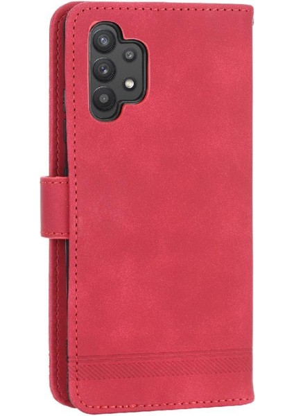 Samsung Galaxy A32 4g Bileklik Premium Kart Yuvaları Manyetik Için Flip Case (Yurt Dışından) fırsatları