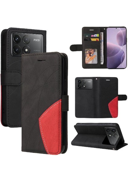 Xiaomi Redmi Için Flip Case K70 Flip Folio Kitap Kickstand Koruyucu Cüzdan (Yurt Dışından)