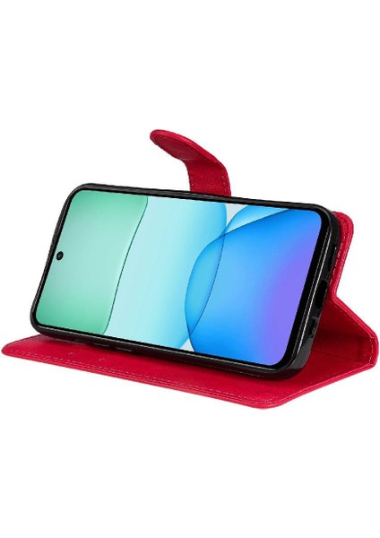 Xiaomi Redmi Için Flip Case 13 4g Deri Klasik Düz Renk (Yurt Dışından) fırsatları