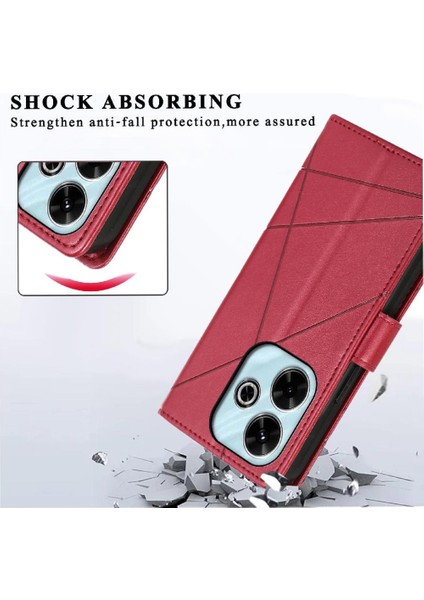 Xiaomi Redmi Için Flip Case 13 4g Şok Emici Darbeye Kickstand (Yurt Dışından) fırsatları