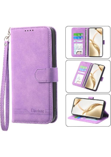 Onur 200 Pro Bileklik Manyetik Kapatma Premium Nakit Kartı Için Flip Case (Yurt Dışından)