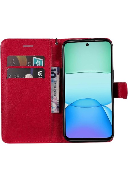 Xiaomi Redmi Için Flip Case 13 4g Deri Klasik Düz Renk (Yurt Dışından) fırsatları