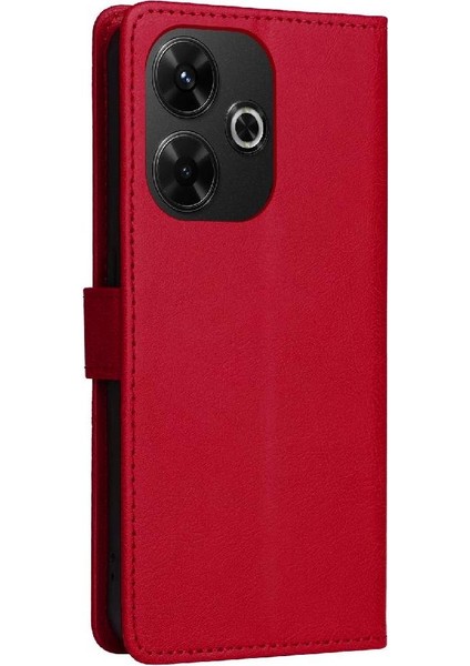 Xiaomi Redmi Için Flip Case 13 4g Deri Klasik Düz Renk (Yurt Dışından) indirimleri