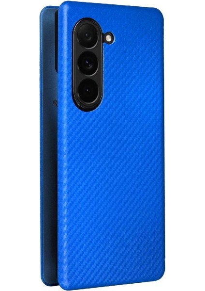 Samsung Galaxy Z Için Flip Case Kart Tutucu Kickstand Fiber ile 6 5g Kat (Yurt Dışından)