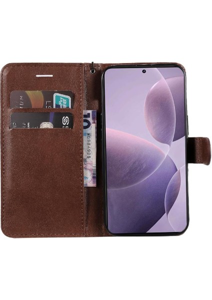 Xiaomi Redmi K70 Için Flip Case Deri Iş Cüzdan Telefon (Yurt Dışından)