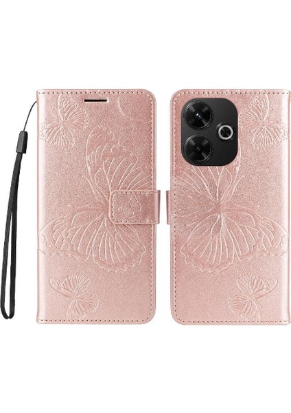 Xiaomi Redmi Için Kılıf 13 4g Manyetik Kapak Kart Yuvası ile Kickstand Çevirin (Yurt Dışından) modelleri
