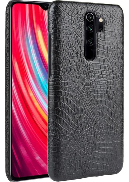 Xiaomi Redmi Not 8 Pro Klasik Timsah Moda Için Şık Klasik Durumda (Yurt Dışından)