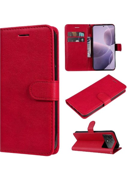 Xiaomi Redmi K70 Için Flip Case Deri Iş Cüzdan Telefon (Yurt Dışından)