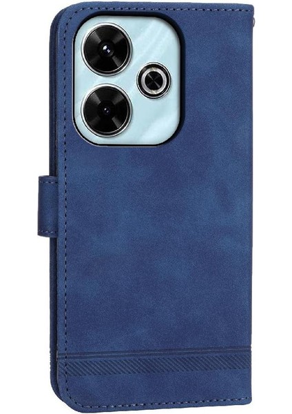 Xiaomi Redmi Için Flip Case 13 4g Bileklik Manyetik Kapatma Kart Yuvaları (Yurt Dışından) modelleri