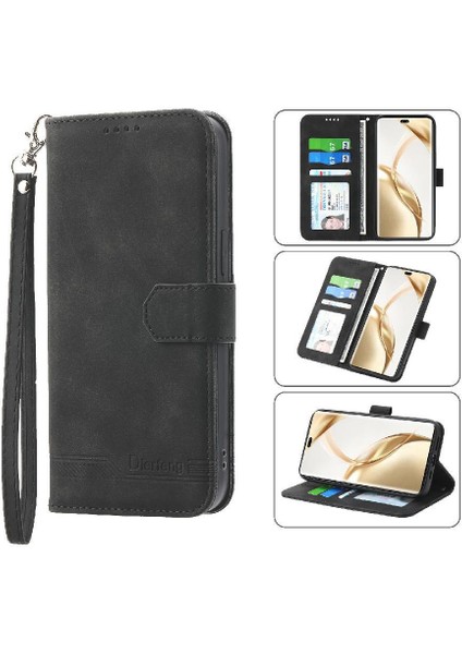 Onur 200 Pro Bileklik Manyetik Kapatma Premium Nakit Kartı Için Flip Case (Yurt Dışından)