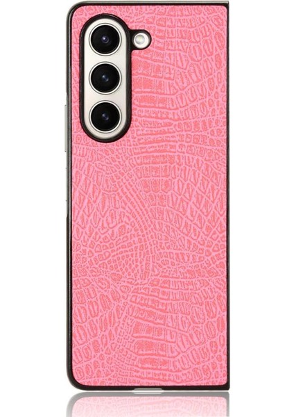 Samsung Galaxy Z Için Şık Klasik Durumda Kat 5 Klasik Timsah Moda (Yurt Dışından) modelleri