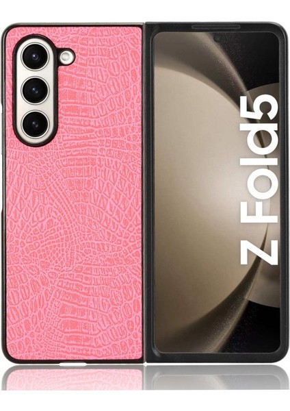 Samsung Galaxy Z Için Şık Klasik Durumda Kat 5 Klasik Timsah Moda (Yurt Dışından) fırsatları