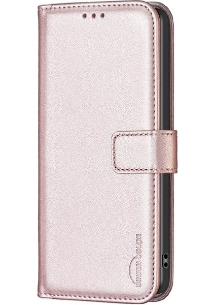 IPhone 15 Için Flip Case Artı Çok Renkli Deri Kılıf Çoklu Kart Yuvası (Yurt Dışından)