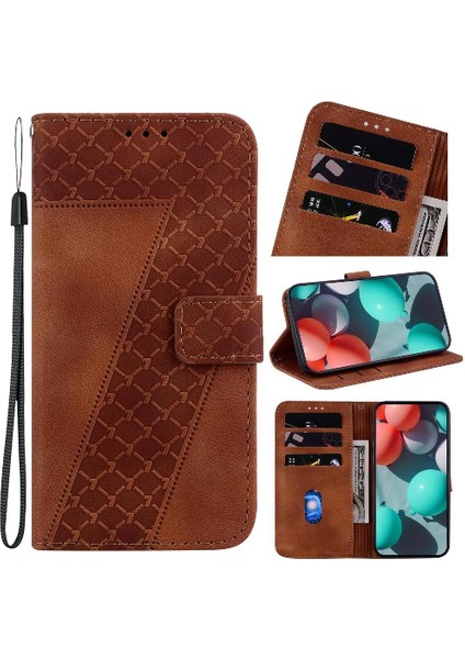 Samsung Galaxy M35 Için Telefon Kılıfı Cüzdan Pu Deri Flip Folio Kapak Kart (Yurt Dışından)