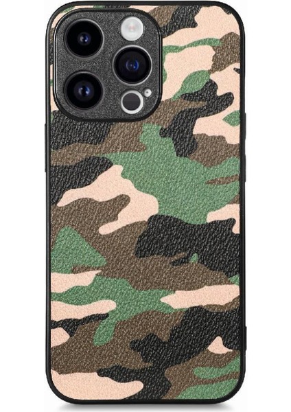 IPhone 15 Için Kılıf Pro Anti Damla Camo Tasarım Hafif Kablosuz (Yurt Dışından)