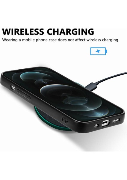 IPhone 12 Için Kılıf Pro Hafif Kablosuz Şarj Özgürlük Anti Damla (Yurt Dışından)