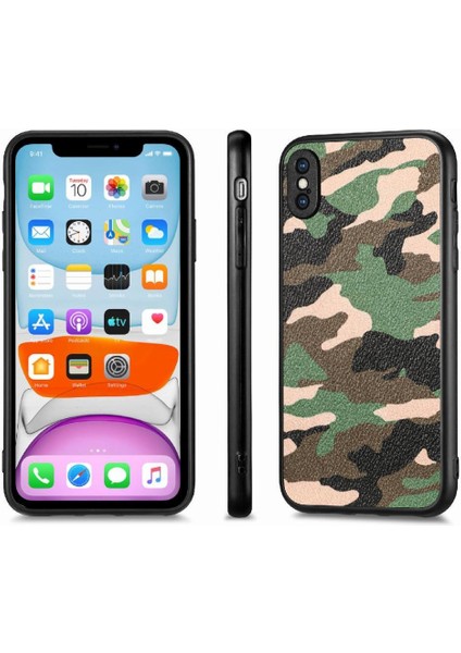 IPhone Xs Max Camo Tasarım Hafif Anti Damla Kablosuz Özgürlük (Yurt Dışından)
