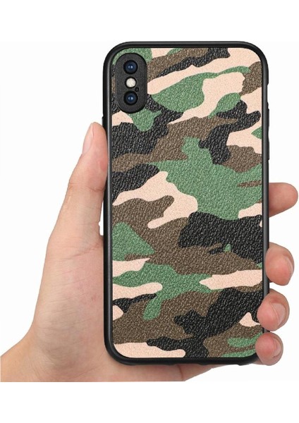 IPhone Xs Max Camo Tasarım Hafif Anti Damla Kablosuz Özgürlük (Yurt Dışından)