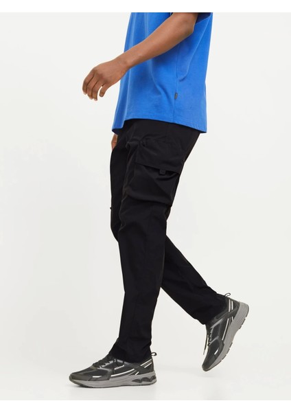 Jack&jones 12269391 Erkek Kargo Pantolon - Siyah indirimleri