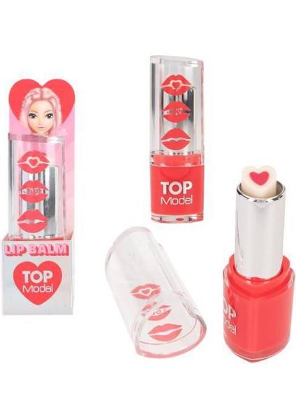 Topmodel Kalp Dudak Balsamı Elma