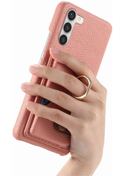 Samsung Galaxy S23 Artı Premium Dokulu Deri Kart Yuvaları Halka (Yurt Dışından) indirimleri