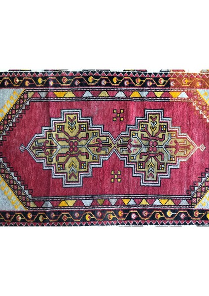 185 x 110 cm Kırmızı Renkli Ender Desenli Dekoratif El Dokuma Türk Kilimi fiyatları
