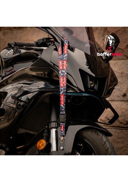 Ride Tag Motosiklet Otomobil Kumaş Kancalı Telefon Tutucu Boyun Askısı 06