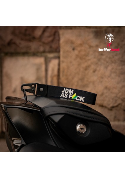 Ride Tag Motosiklet Otomobil Kumaş Kancalı Anahtarlık 43