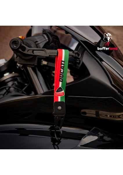 Ride Tag Motosiklet Otomobil Kumaş Kancalı Anahtarlık 54
