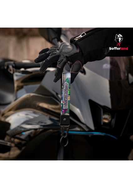 Ride Tag Motosiklet Otomobil Kumaş Kancalı Anahtarlık 51