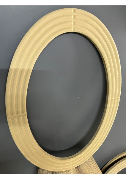 Elips Ayna Çerçevesi Frezeli 3 Kanallı 70 x 50 x 7 fırsatları