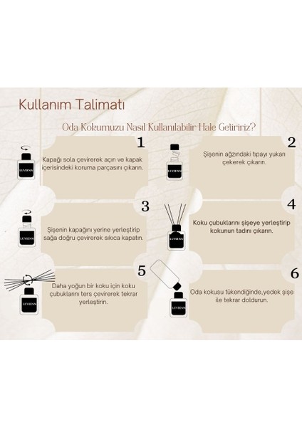 100 cc Yapay Güllü Çubuk Difüzörlü İdole Oda Kokusu-Pudra Kokusu