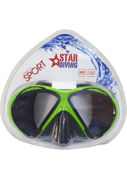 ÇNR-51701- Tek Maske Yetişkin Pc Star Dıvıng (Lisinya)
