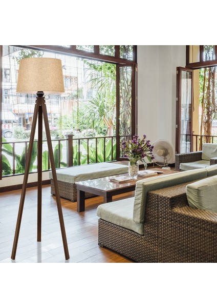 Robin Lambader E27 12W 40cm Ahşap Eskitme Avonni-LM-65214-1E fiyatları