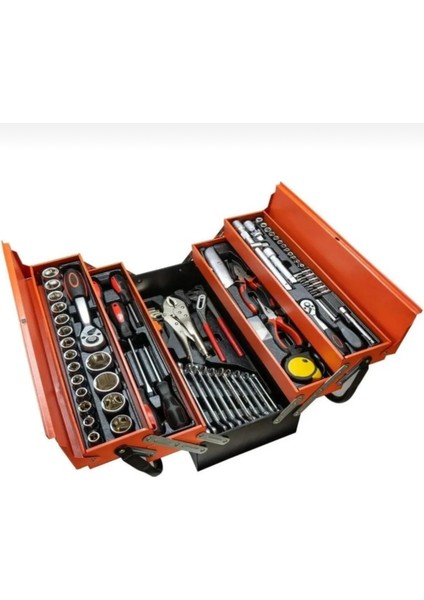 85 Parça Metal Çantalı Takım Sandığı
